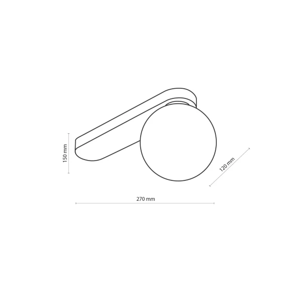 Світильник стельовий TK Lighting BIANCA G9 золотий 4698 - Фото 2