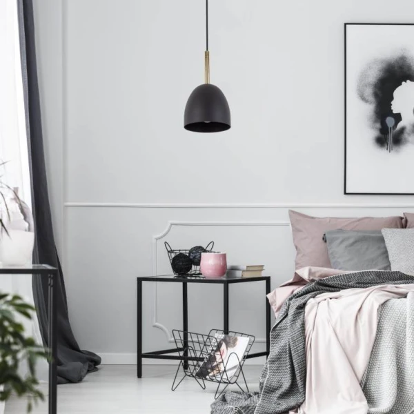 Підвісний світильник TK Lighting NORD E27 чорний 4870 - Фото 5