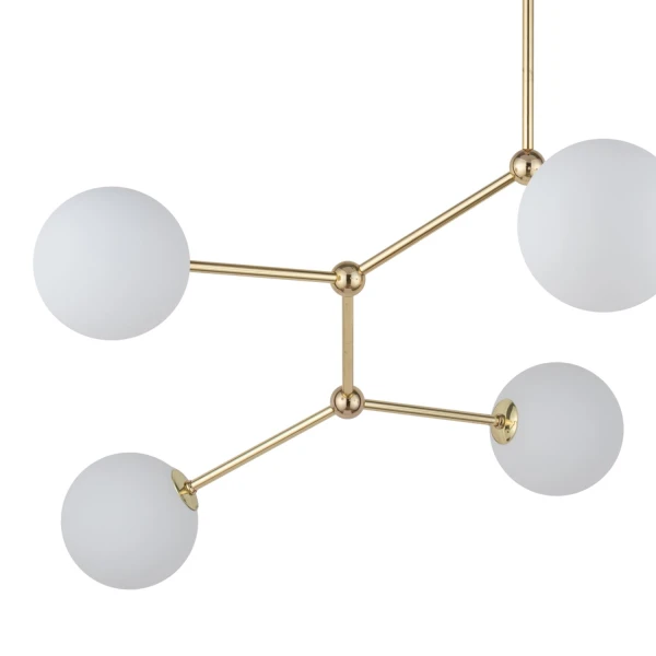 Люстра стельова TK Lighting FAIRY G9 золотий 3532 - Фото 4