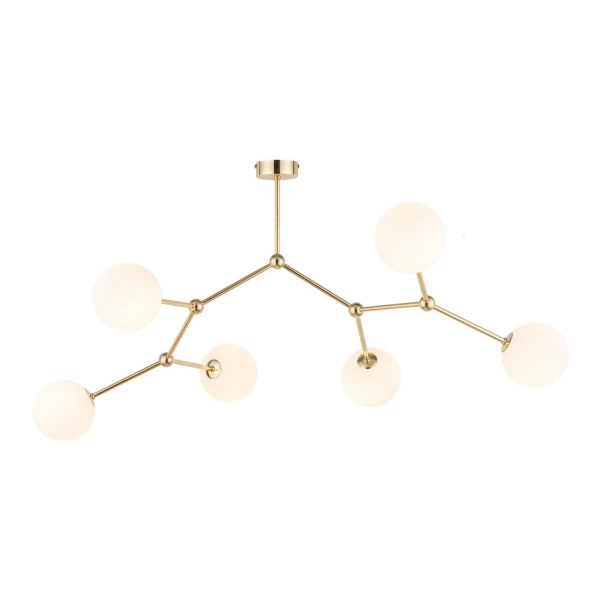 Люстра стельова TK Lighting FAIRY G9 золотий 3532 - Фото 7