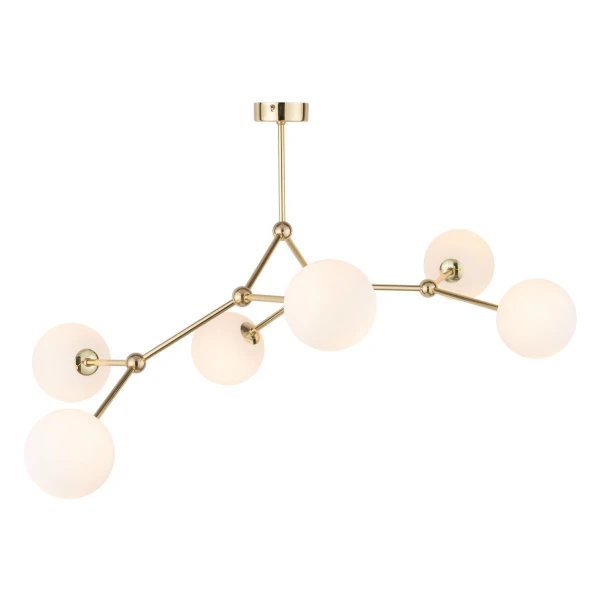 Люстра стельова TK Lighting FAIRY G9 золотий 3532 - Фото 9