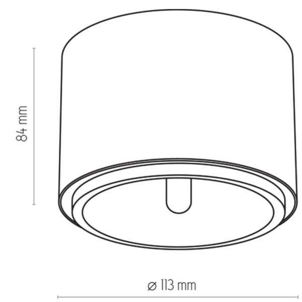 Точковий світильник TK Lighting MORIS GU10 чорний 3366 - Фото 2
