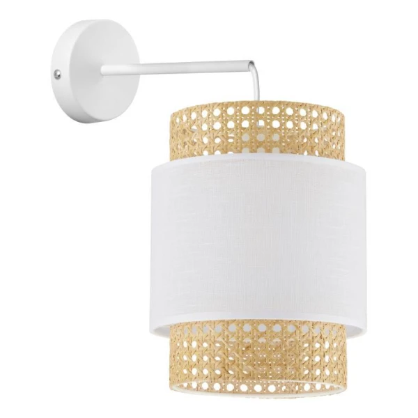 Бра TK Lighting BOHO E27 білий 6538 - Фото 1