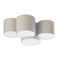 TK Lighting MONA E27 білий 6592. Стельовий світильник