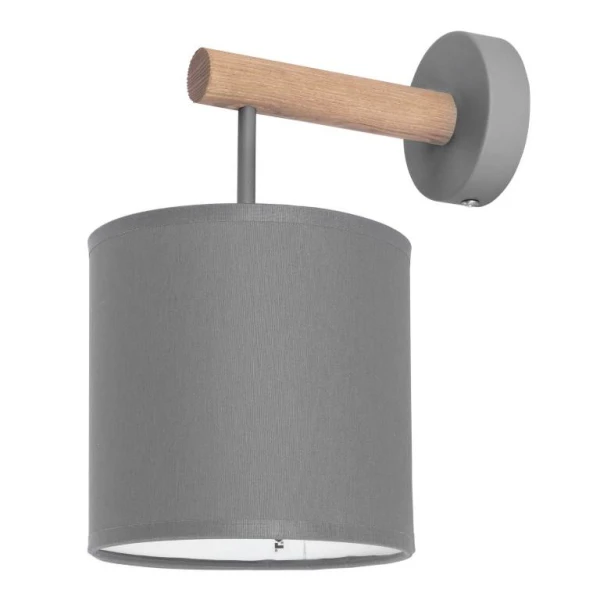 Бра TK Lighting DEVA E27 сірий 4110 - Фото 1