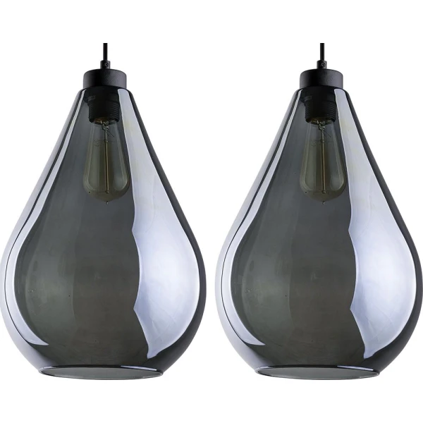 Підвісний світильник TK Lighting FUENTE E27 чорний 2792 - Фото 2