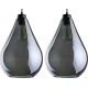 Підвісний світильник TK Lighting FUENTE E27 чорний 2792