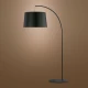 Торшер TK Lighting HANG E27 чорний 5077
