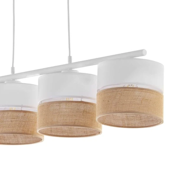 Підвісний світильник TK Lighting LINOBIANCO E27 білий 6576 - Фото 4