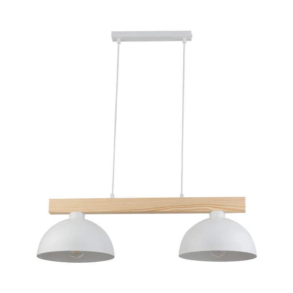 Підвісний світильник TK Lighting OSLO E27 білий 4713 - Фото 7