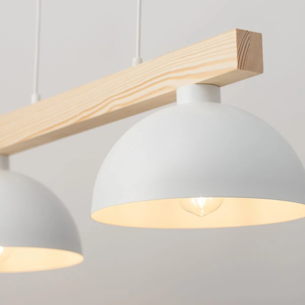 Підвісний світильник TK Lighting OSLO E27 білий 4713 - Фото 4