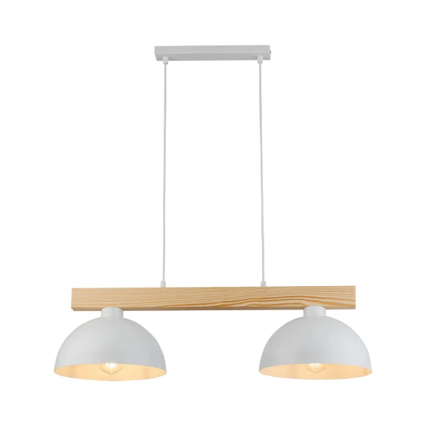 Підвісний світильник TK Lighting OSLO E27 білий 4713 - Фото 1