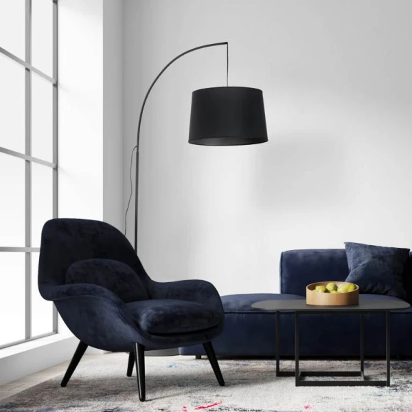 Торшер TK Lighting ORTA E27 чорний 5417 - Фото 3