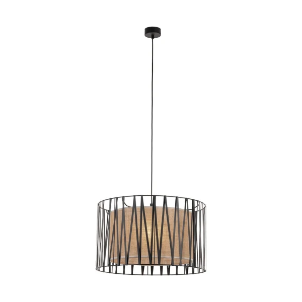 Підвісний світильник TK Lighting HARMONY E27 чорний 4557 - Фото 7