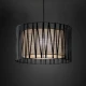 Підвісний світильник TK Lighting HARMONY E27 чорний 4557
