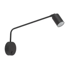 TK LIGHTING LOGAN GU10 чорний 4743. Бра спрямованого світла