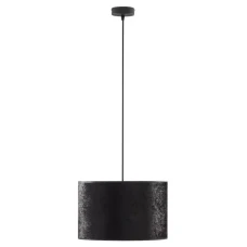 TK LIGHTING TERCINO E27 чорний 6191. Підвісна люстра