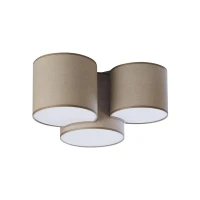 TK LIGHTING MONA E27 коричневий 6591. Стельовий світильник