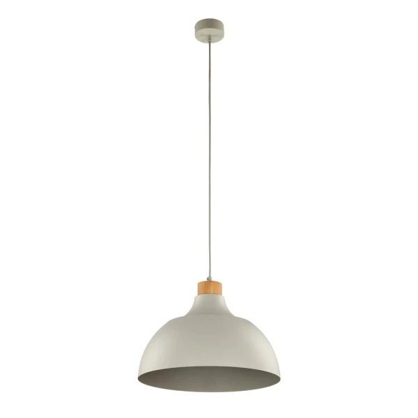 Підвісний світильник TK LIGHTING CAP E27 бежевий 5664 - Фото 1