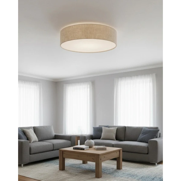 Стельовий світильник TK LIGHTING RONDO E27 сірий 5638 - Фото 2