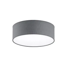 TK Lighting RONDO E27 сірий 3333. Стельовий світильник