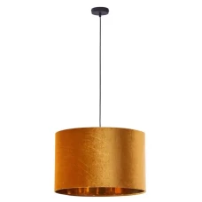 TK LIGHTING TERCINO E27 помаранчевий 6122. Підвісна люстра