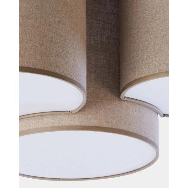 Стельовий світильник TK LIGHTING MONA E27 коричневий 6591 - Фото 3