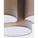 Стельовий світильник TK LIGHTING MONA E27 коричневий 6591