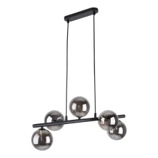 TK LIGHTING ESTERA G9 чорний 6707. Підвісна люстра