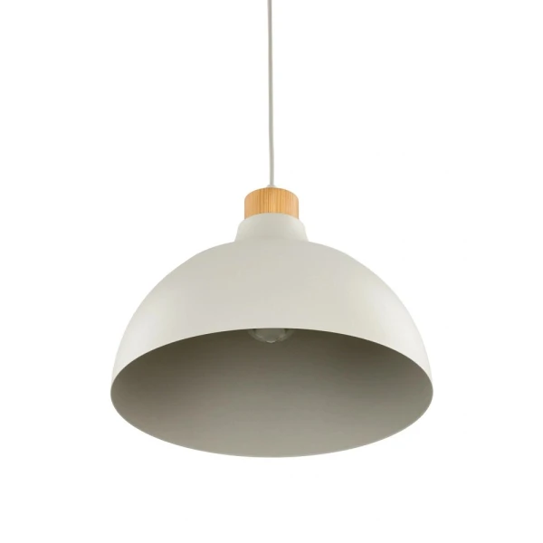 Підвісний світильник TK LIGHTING CAP E27 бежевий 5664 - Фото 9