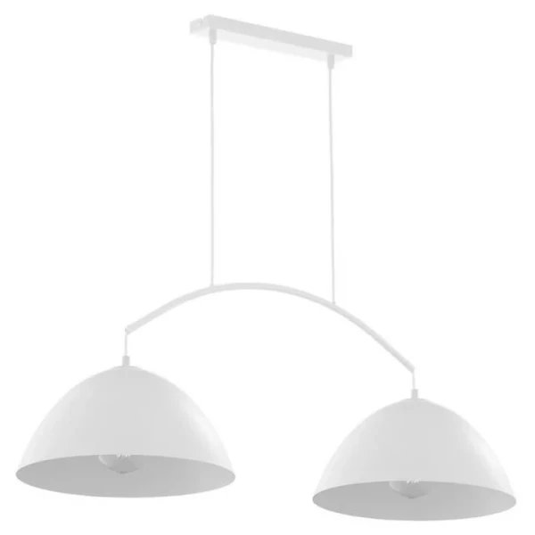 Підвісний світильник TK LIGHTING FARO E27 14Вт білий 6007