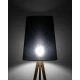 Торшер TK LIGHTING WALZ E27 сірий 5599