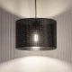 Підвісний світильник TK LIGHTING MORENO E27 чорний 4991