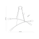 Сучасна люстра TK LIGHTING HELIX E27 золотий 5622