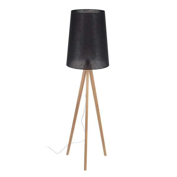 Торшер TK LIGHTING WALZ E27 сірий 5599 - Фото 7