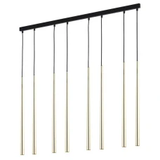 TK LIGHTING PIANO G9 золотий 6423. Підвісний світильник