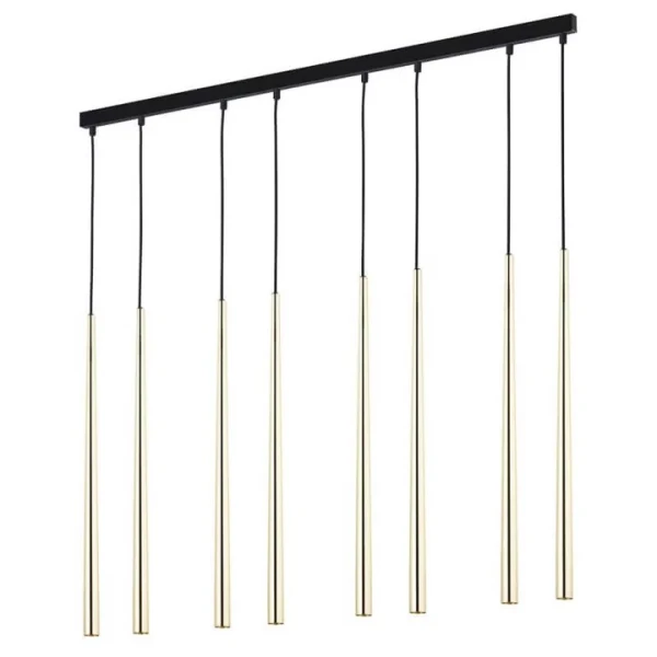 Підвісний світильник TK LIGHTING PIANO G9 золотий 6423