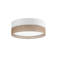 TK LIGHTING LINOBIANCO E27 білий 6577. Стельовий світильник