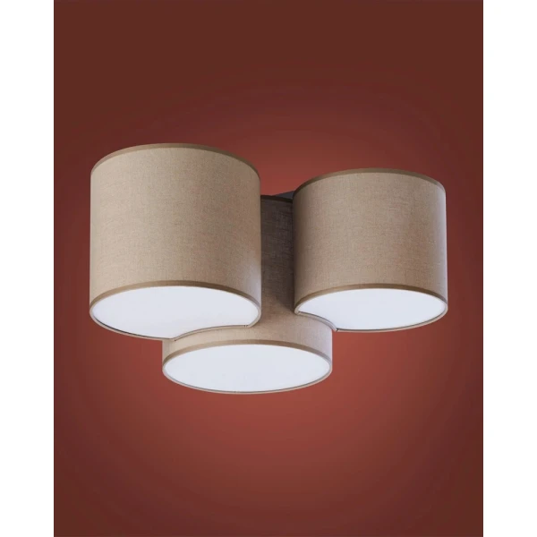 Стельовий світильник TK LIGHTING MONA E27 коричневий 6591 - Фото 2