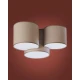 Стельовий світильник TK LIGHTING MONA E27 коричневий 6591