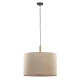 Підвісна люстра TK LIGHTING DEVA NATURE E27 сірий 6107