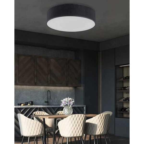 Стельовий світильник TK LIGHTING RONDO E27 чорний 3335 - Фото 2