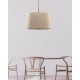 Підвісна люстра TK LIGHTING DEVA NATURE E27 сірий 6107