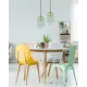 Підвісний світильник TK LIGHTING MARCO E27 зелений 6696