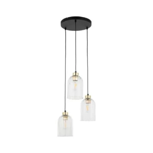 Підвісний світильник TK LIGHTING SATIPO E27 прозорий 5627