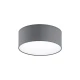 Стельовий світильник TK LIGHTING RONDO E27 сірий 3332