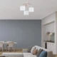 Підвісна люстра TK LIGHTING ALBERO E27 білий 6553