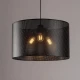 Підвісний світильник TK LIGHTING MORENO E27 чорний 4990