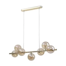 TK LIGHTING ESTERA G9 золотий 5668. Підвісна люстра