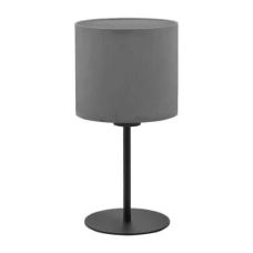 TK Lighting RONDO E27 сірий 5097. Декоративна настільна лампа